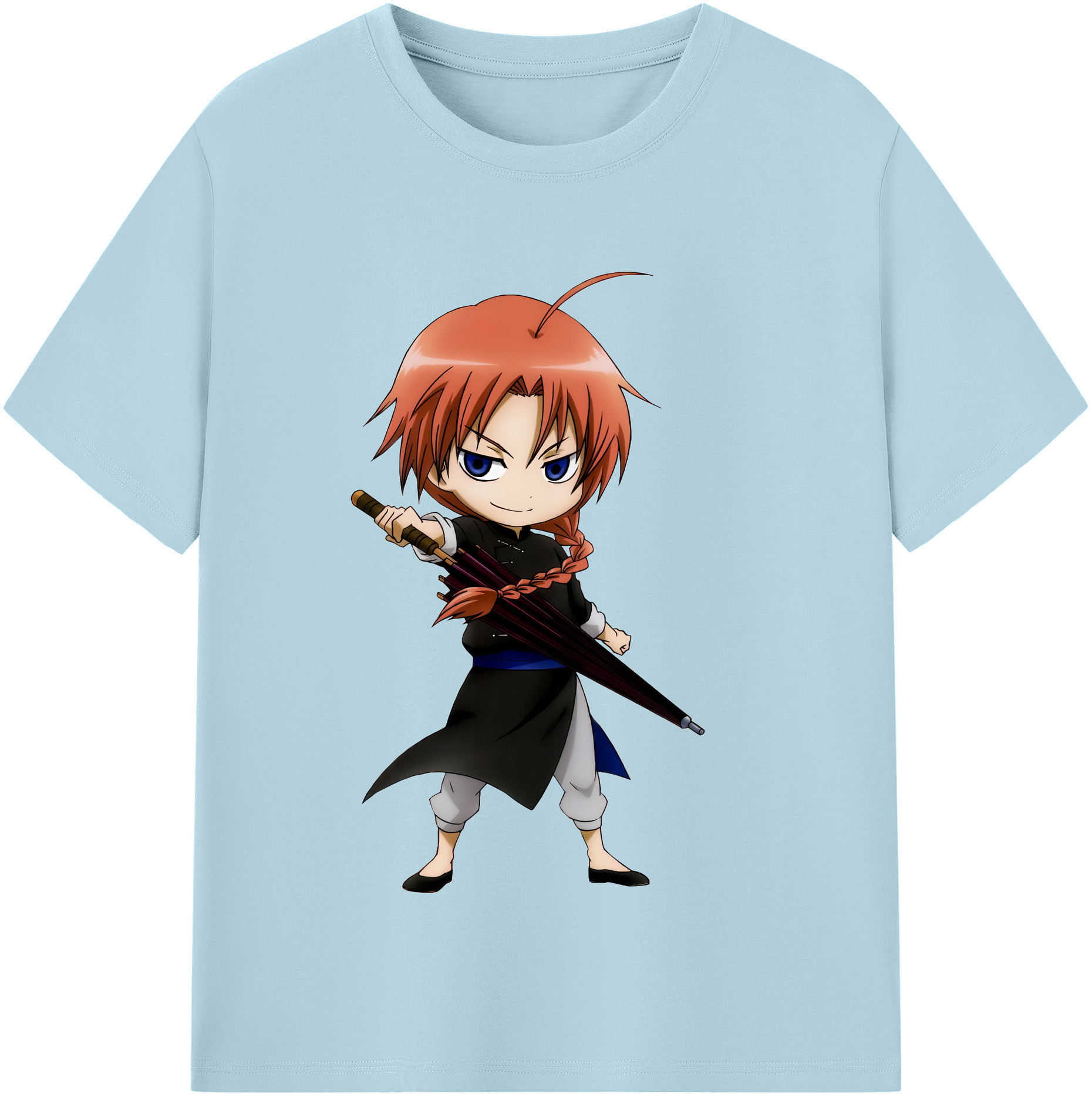 （画像用） ぎんたま 坂田銀時（さかたぎんとき） 神楽 志村新八（しむら しんぱち） GINTAMA Sakata Gintoki Kagura Shimura Shinpachi 綿100％半袖Tシャツ（フロントプリント）